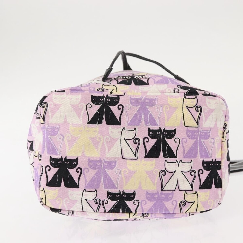 Miu Miu Drawstring Printed Canvas - Picture 16 of 16